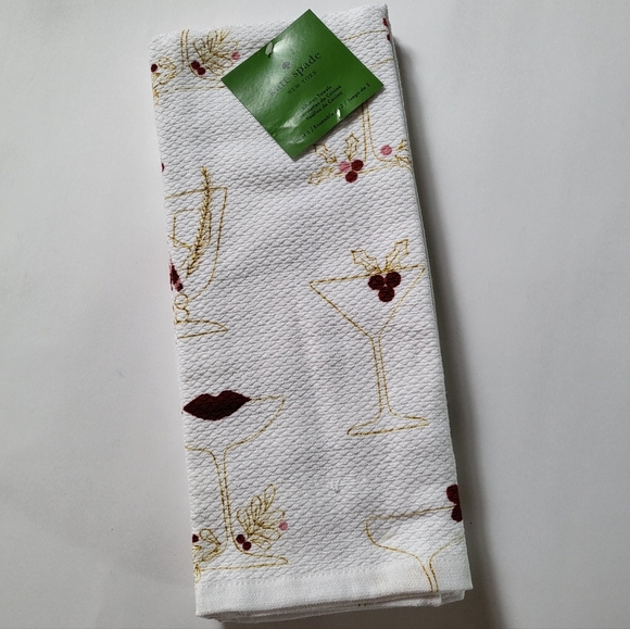 kate spade Other - Kate Spade New York 2 kitchen towels Christmas